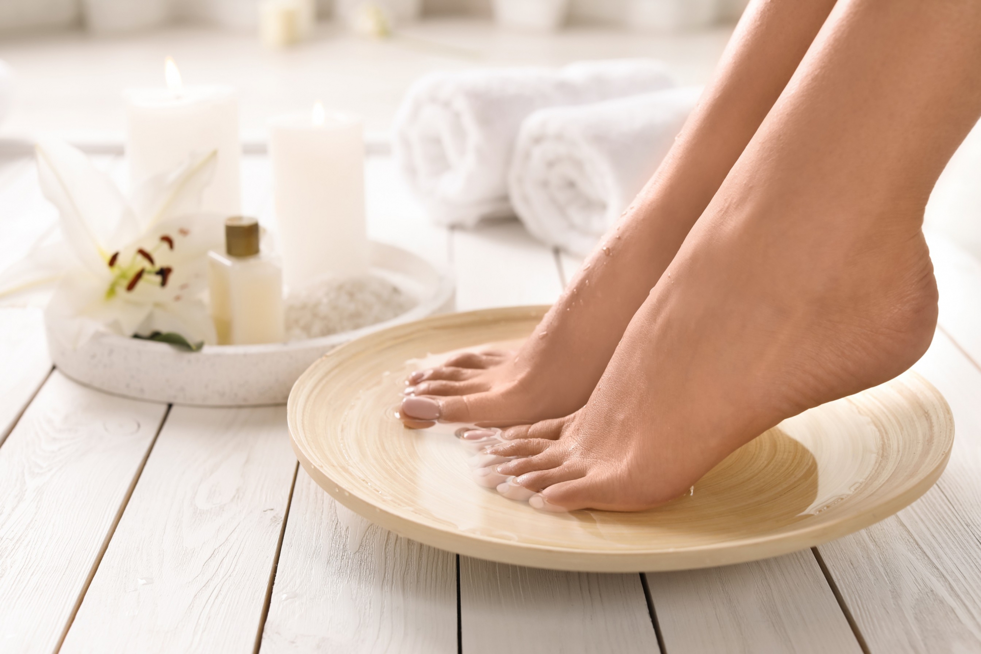 *JELLY PEDICURE WITH GEL POLISH